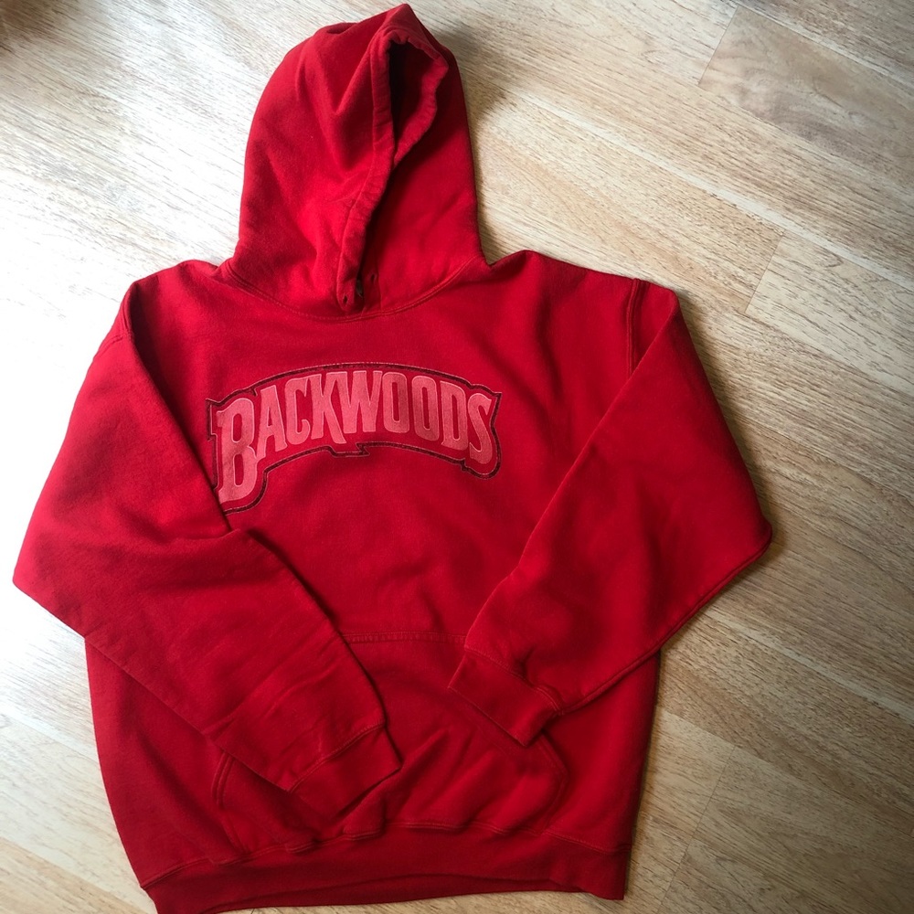 Backwoods Large Red Sweatshirt